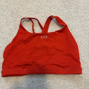Fleo Red Sports Bra
